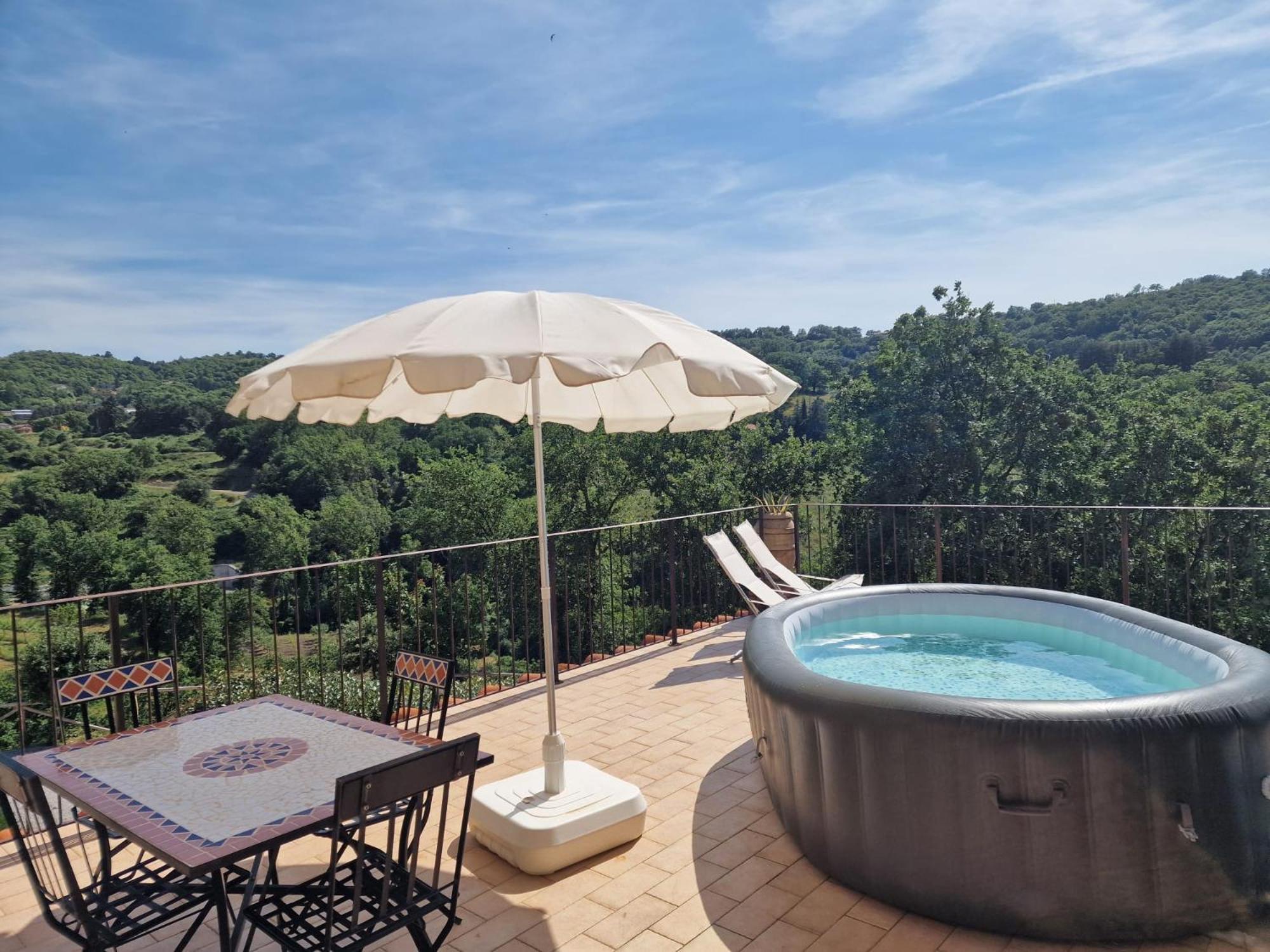 Agriturismo Castello Delle Fornaci - Private Jacuzzi Arcidosso Buitenkant foto