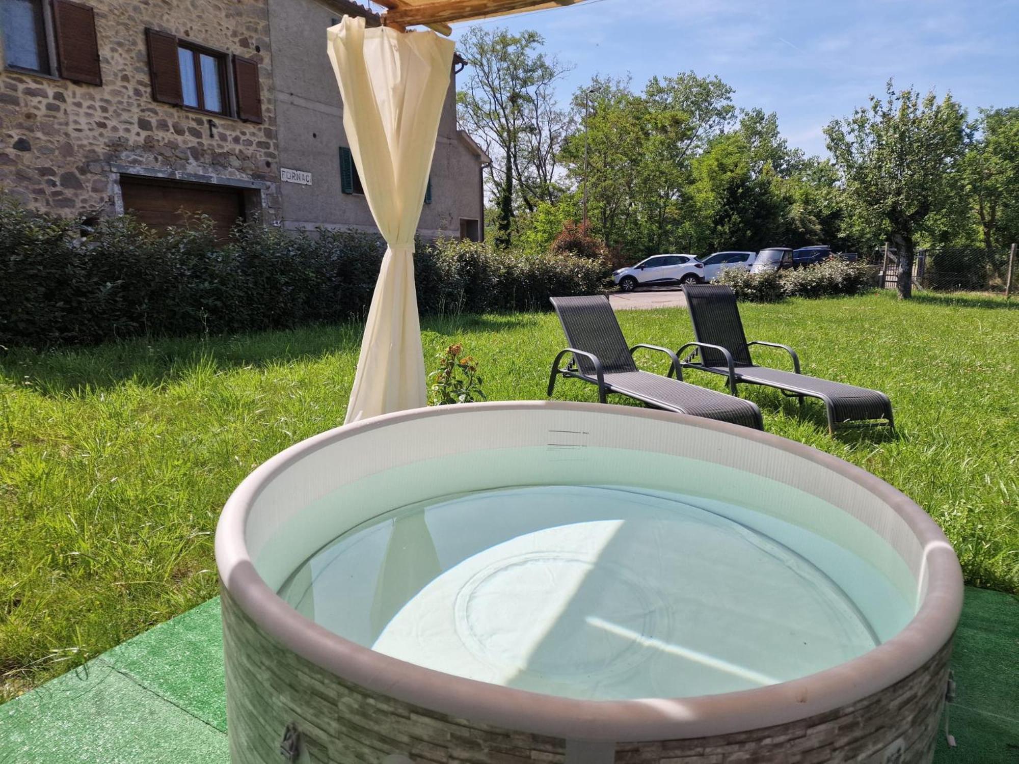 Agriturismo Castello Delle Fornaci - Private Jacuzzi Arcidosso Buitenkant foto